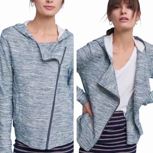 Anthropologie Jackets & Blazers - Anthropologie Saturday Sunday Moto Hooded Jacket